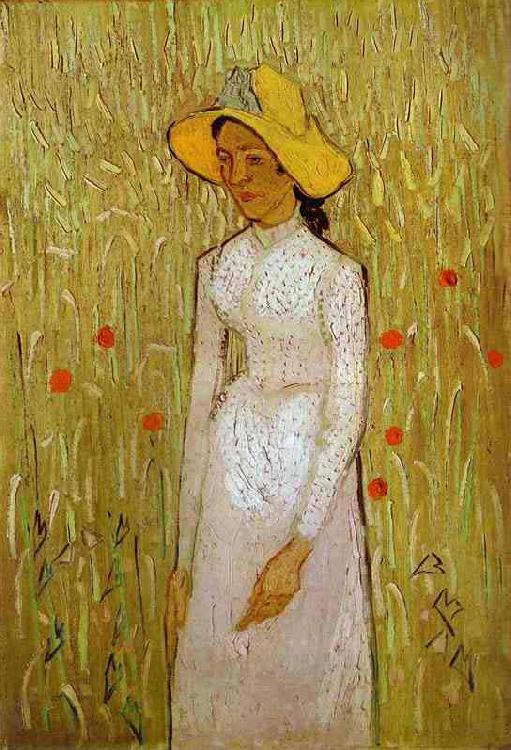 Vincent Van Gogh Girl in White oil painting picture